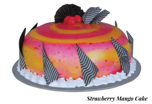STRAWBERRY MANGO CAKE (1 KG)
